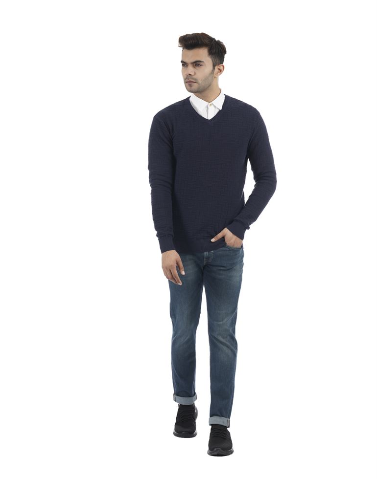 Porto Bello Men's Casual Winter Wear Pullover